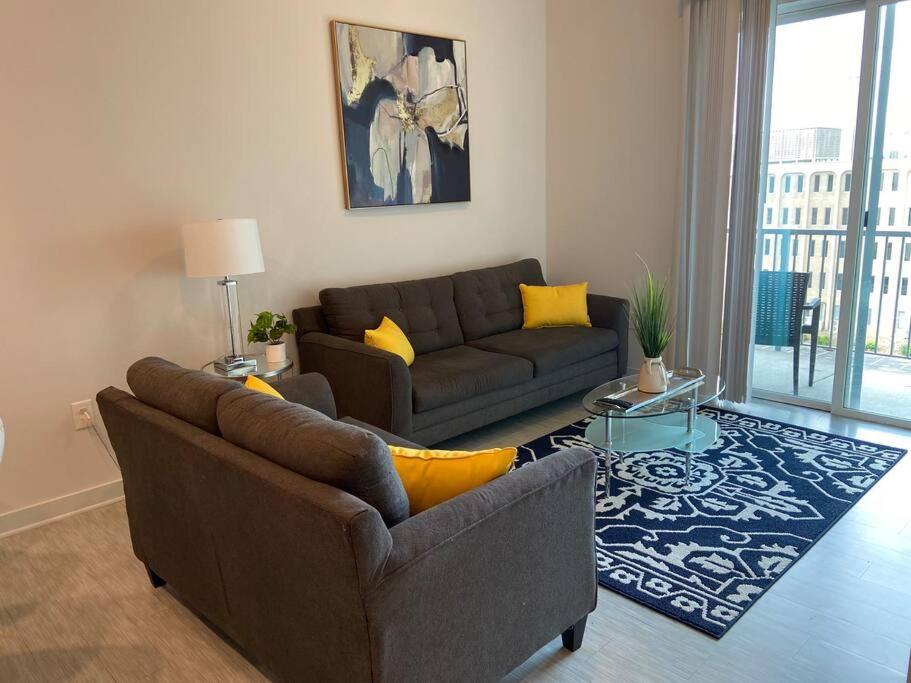 Comfy Midtown 1 Bdr W/ City View And Balcony. Atlanta Exteriör bild